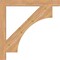 Ekena Millwork Westlake Block Smooth Bracket, Western Red Cedar, 3 1/2"W x 36"D x 36"H BKT04X36X36WTL05SWR - alternate 4